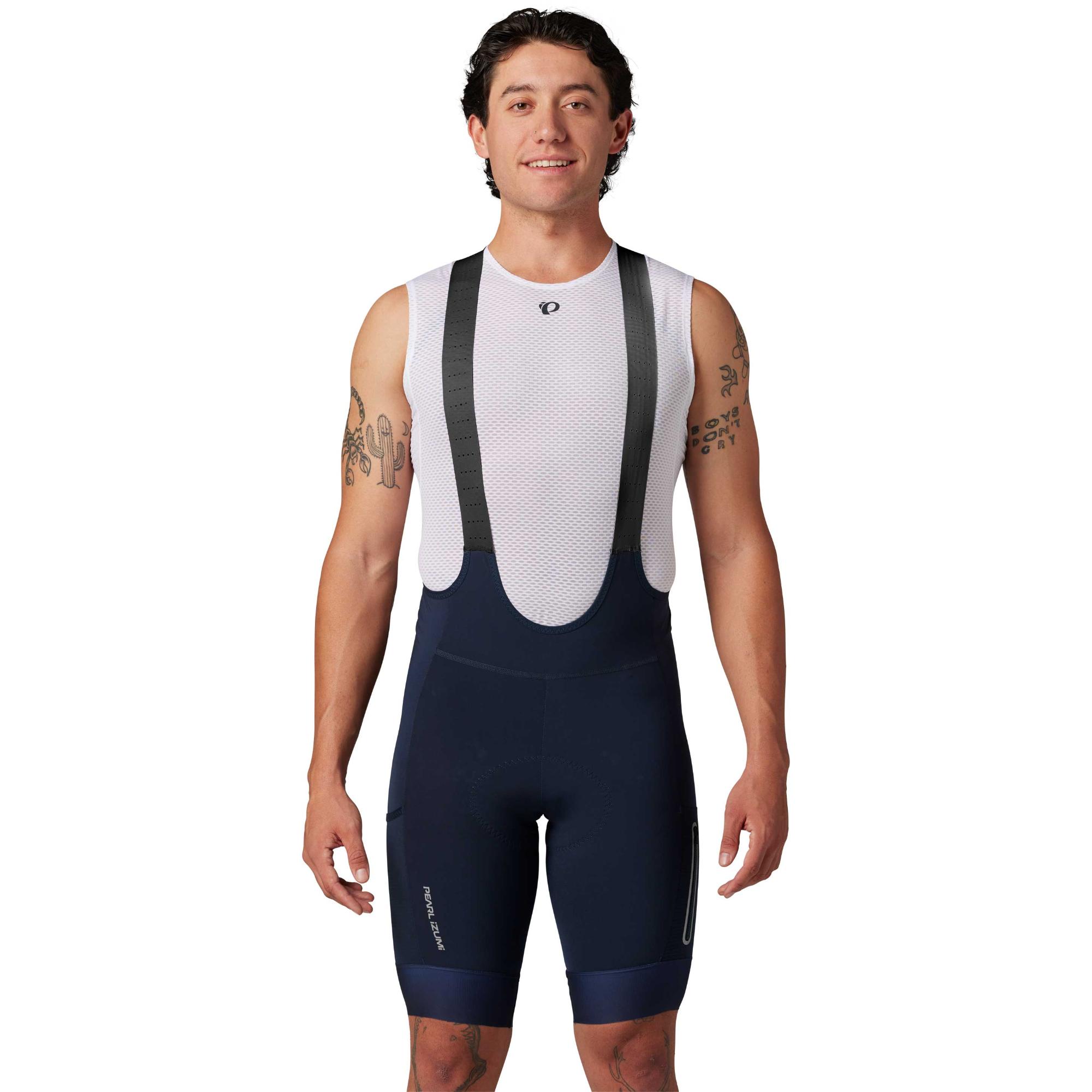 

Мужские велосипедные шорты Expedition PRO с лямками Pearl Izumi, Dark Navy