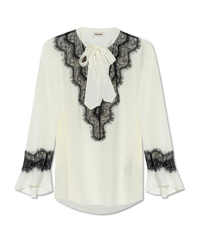 

Топ туан Zadig & Voltaire, бежевый