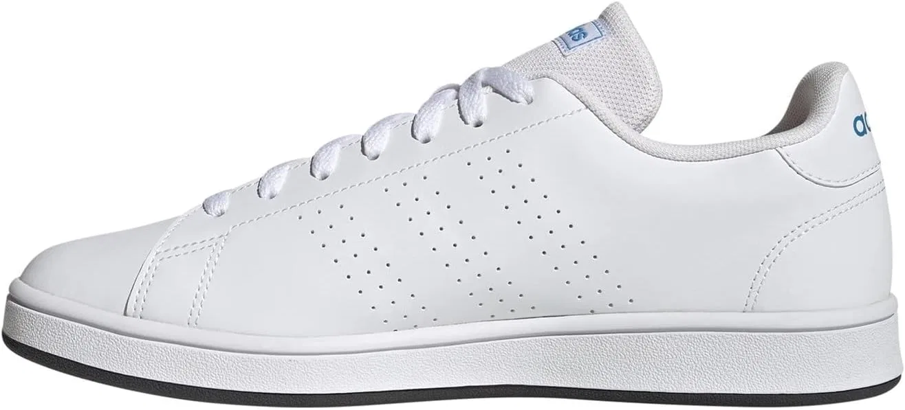 Мужские кроссовки Adidas Advantage Base, Ftwr White Ftwr White Pulse Blue — фото 3