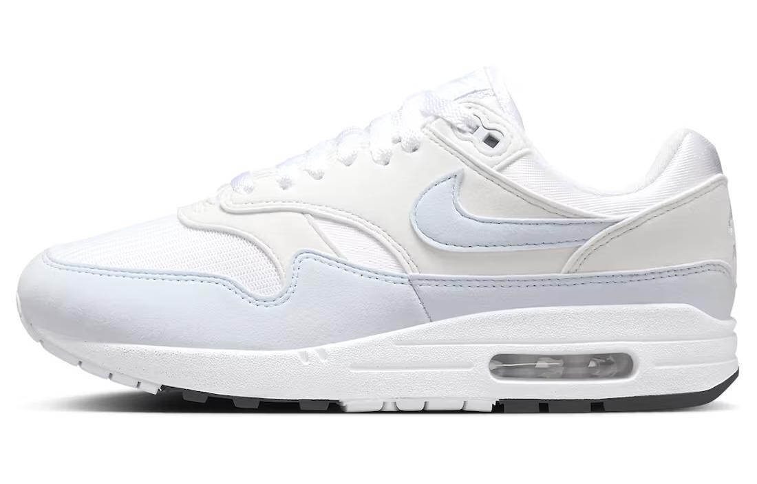 Nike Air Max 1 Lifestyle Обувь унисекс, White/Gray