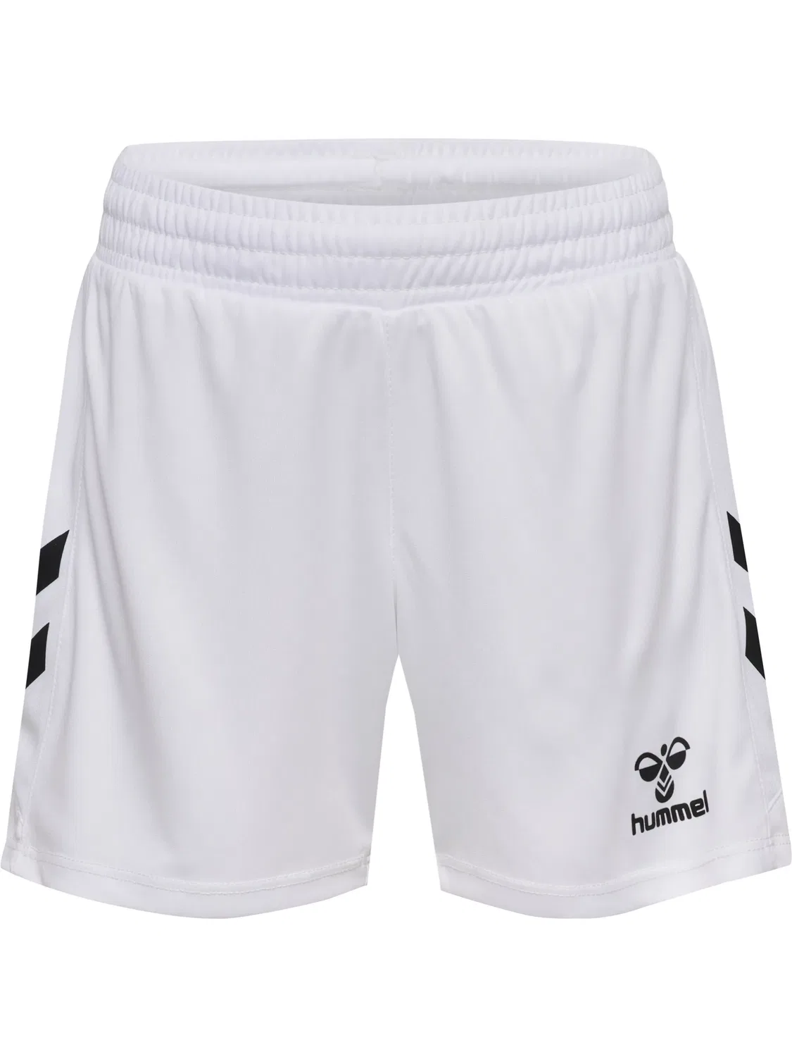 Шорты спортивные Hummel, белый/черный