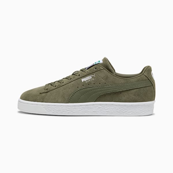 Кроссовки Suede Classic Puma, зеленый