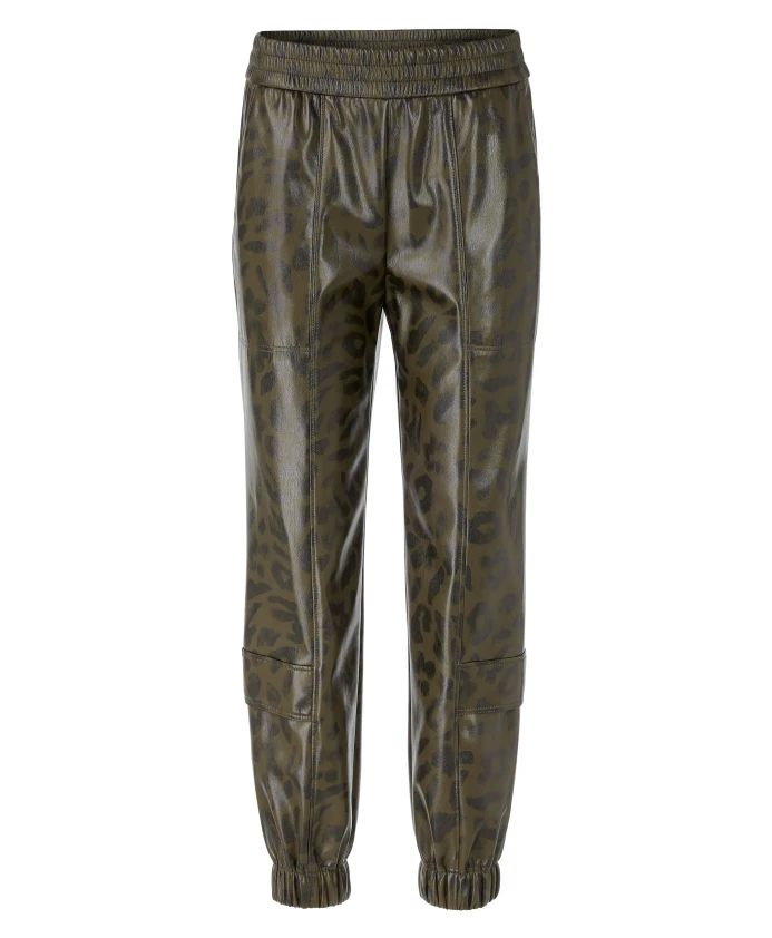 

Спортивные брюки Leo из искусственной кожи Marc Cain, зеленый