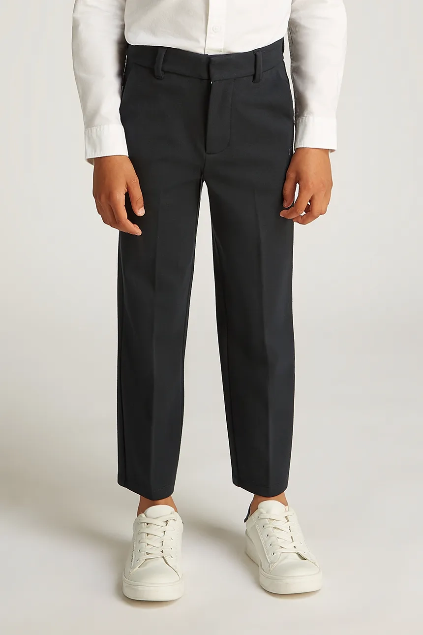 

Детские брюки TAILORED PUNTO Calvin Klein Jeans, черный