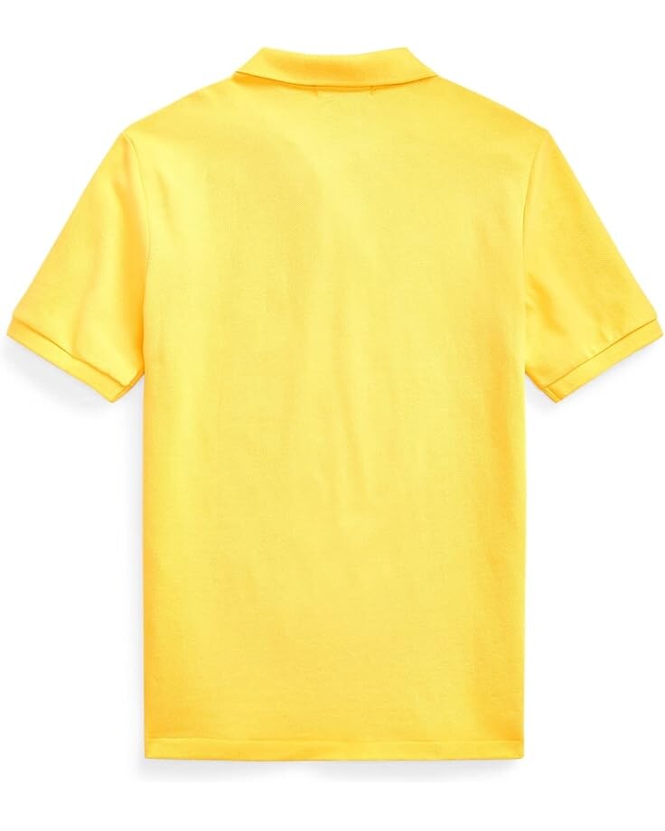 Поло Polo Ralph Lauren Kids Cotton Mesh Polo Shirt, цвет Yellowfin — фото 2