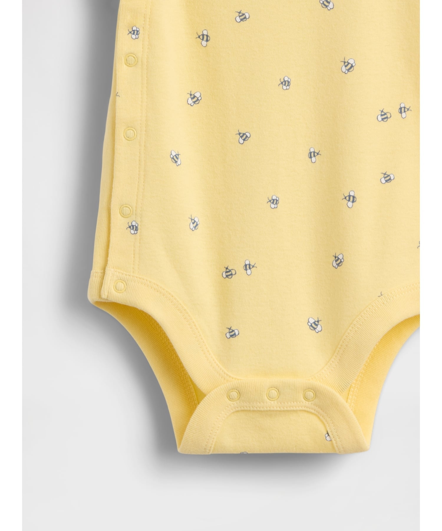 Детский боди с изображением медведя Брэннана Gap, SPRING_YELLOW — фото 3