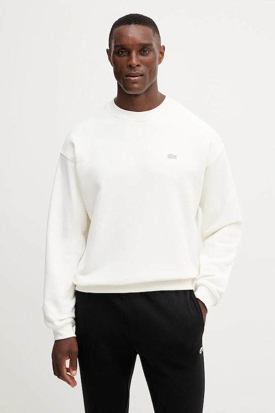 

Хлопковая толстовка Lacoste, бежевый
