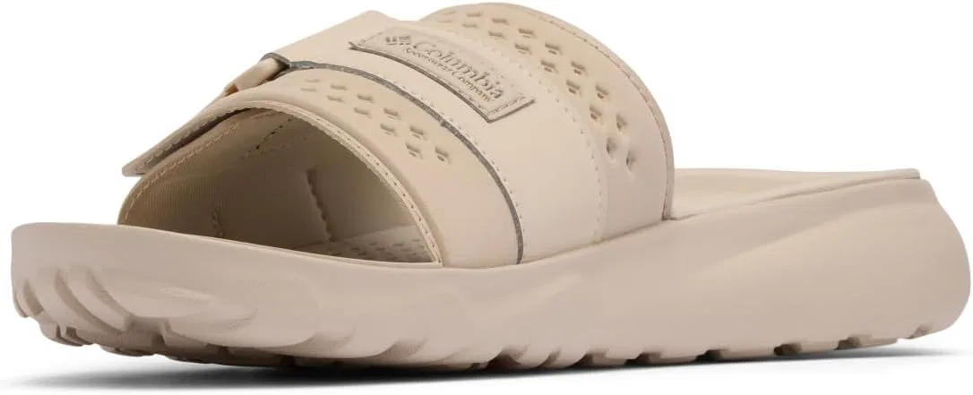 Мужские спортивные и уличные сандалии Columbia Peakfreak Roam Slide, Light Clay Dark Stone — фото 4
