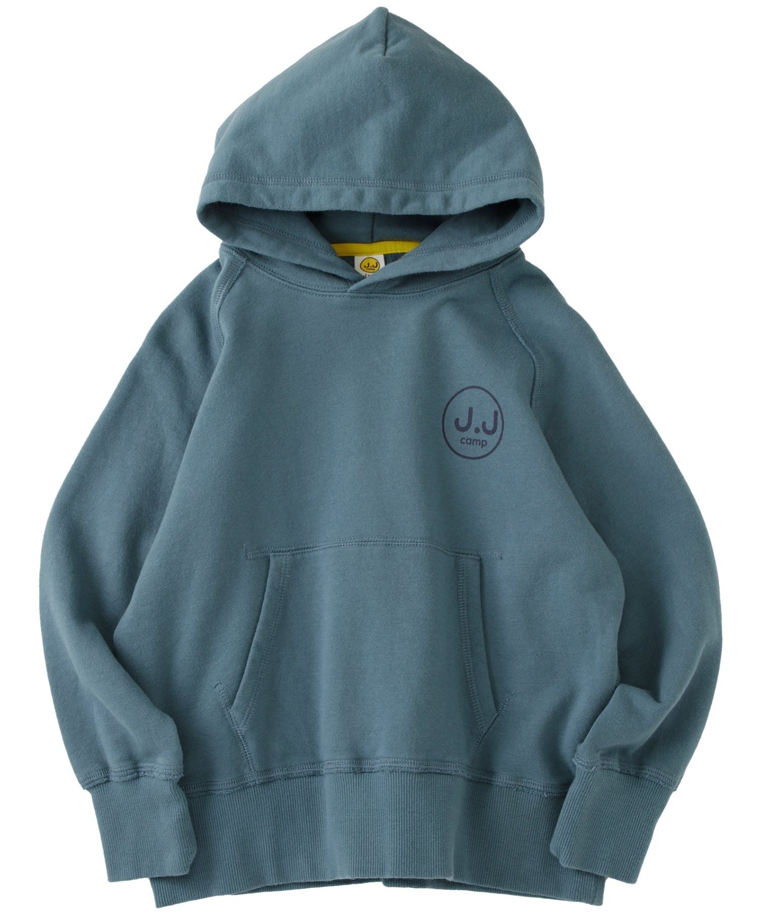 Детская толстовка с капюшоном JJ CAMP/(K) из 100% хлопка с крупным силуэтом. Robe, AineZU