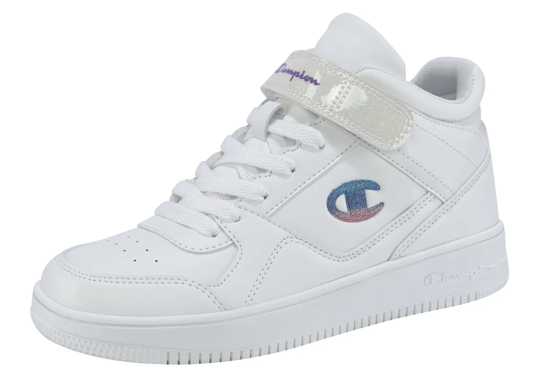 

Кроссовки Champion "REBOUND VINTAGE MID G GS", белый