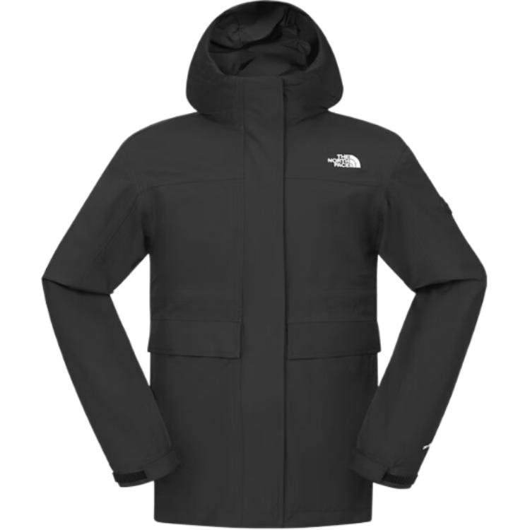 

THE NORTH FACE Ветровка женская водонепроницаемая термоизолирующая ветрозащитная дышащая, Cosmic Black