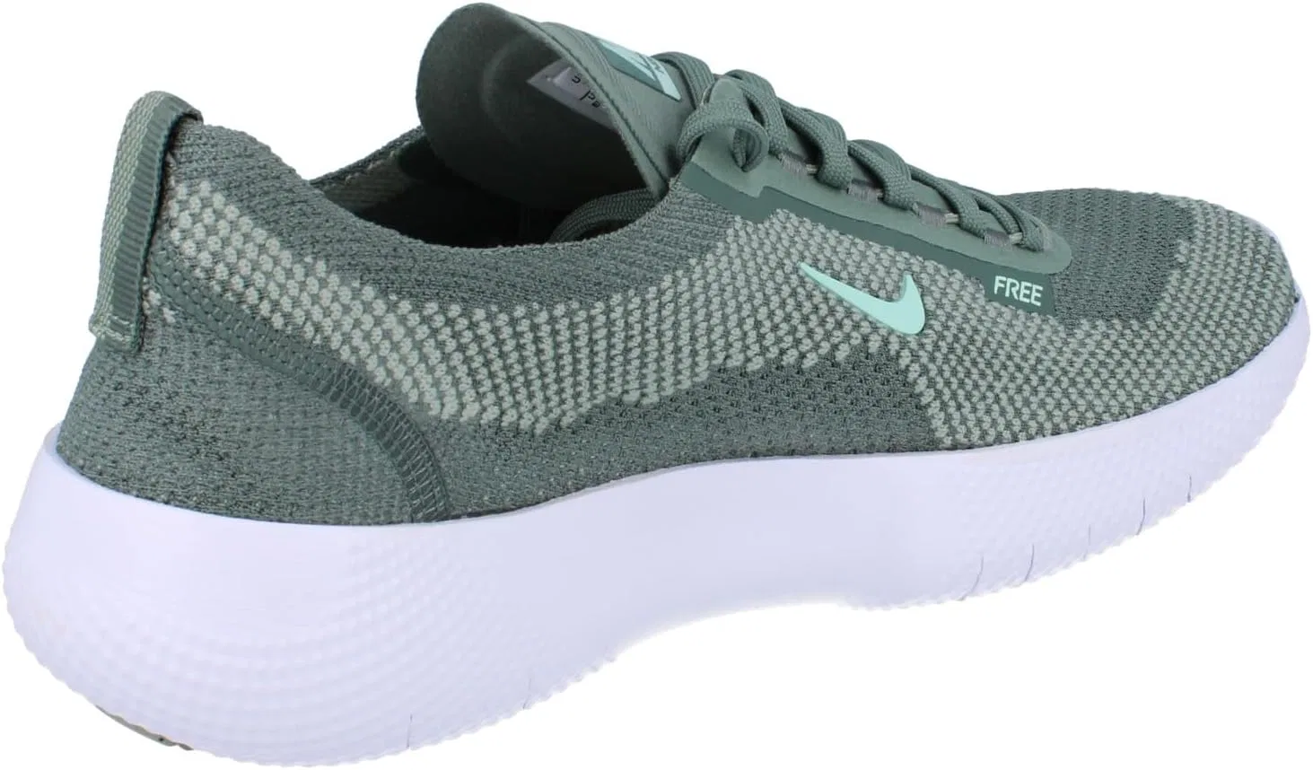 Мужские беговые кроссовки Nike Free RN HF1078 для бега по шоссе, Clay Green Mint Foam Jade Hori — фото 3