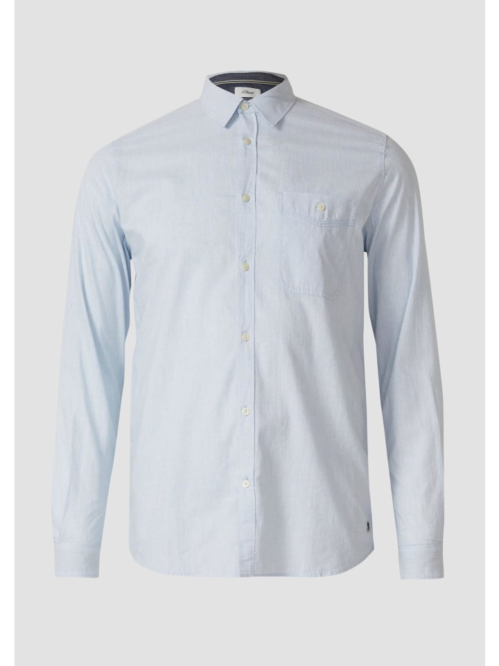 

Рубашка 50К2_светло-голубая s.Oliver