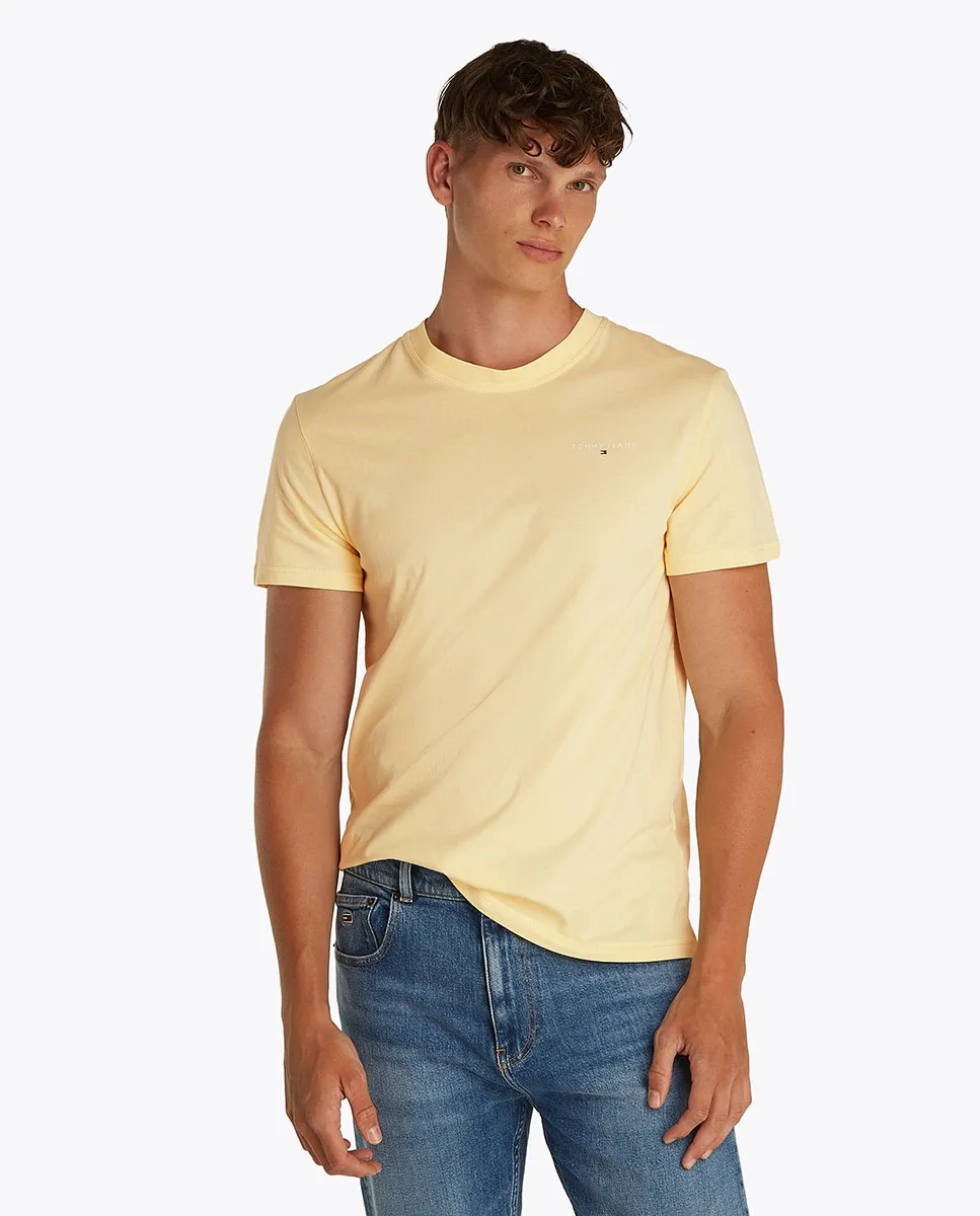 

Футболка мужская облегающая с короткими рукавами Tommy Jeans, жёлтый
