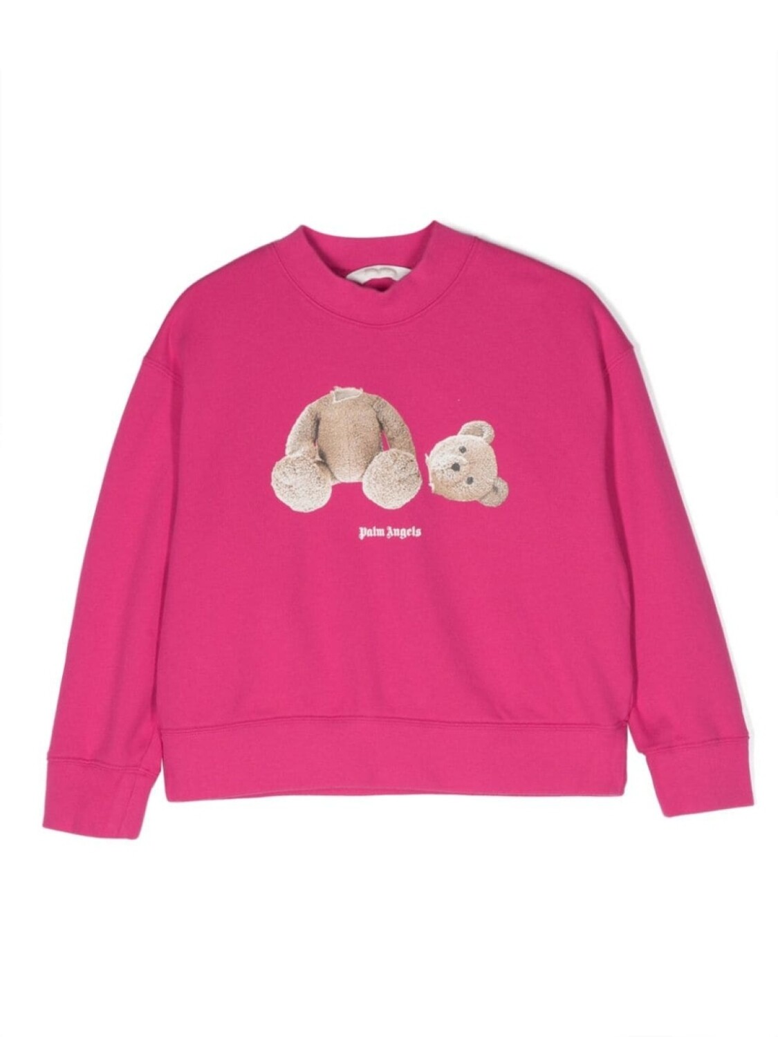 

Palm Angels Kids толстовка Teddy Bear, розовый