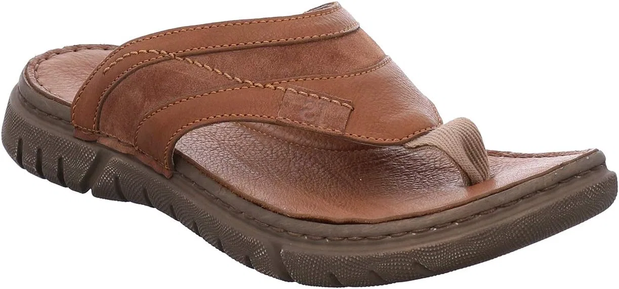 Мужские шлепанцы Josef Seibel Jim 07, 2-Braun Castagne 344 350
