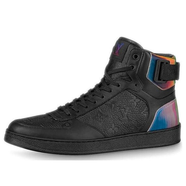 

Кроссовки rivoli ankle sneakers 'black with iridescent back' rivoli Louis Vuitton, черный