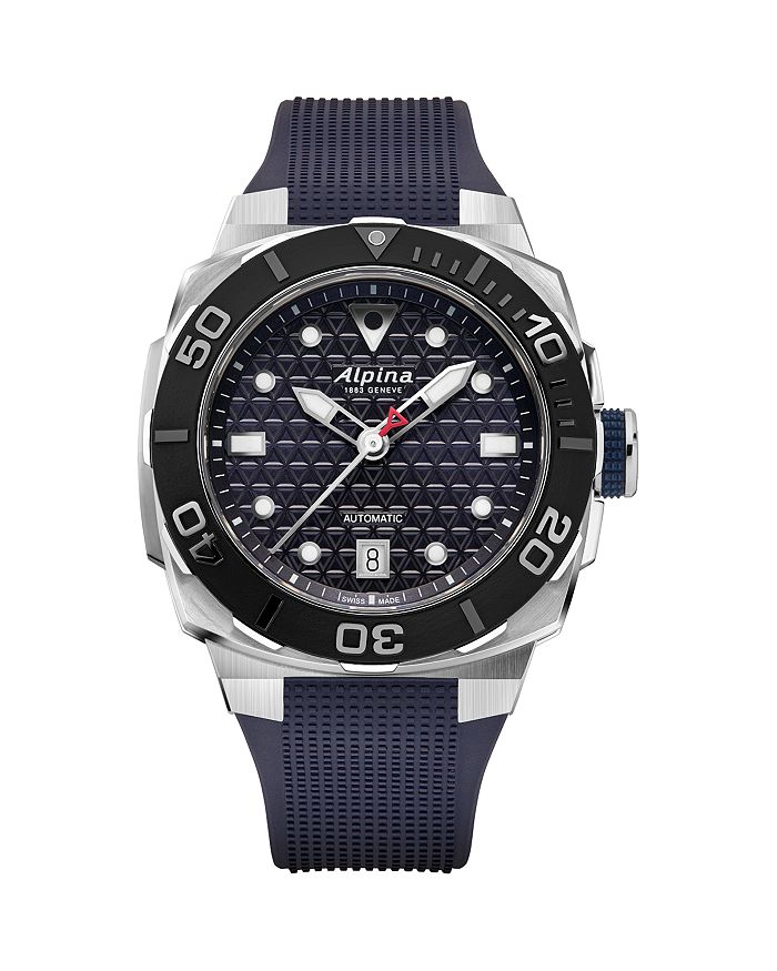 

Часы Seastrong, 39 мм Alpina, черный