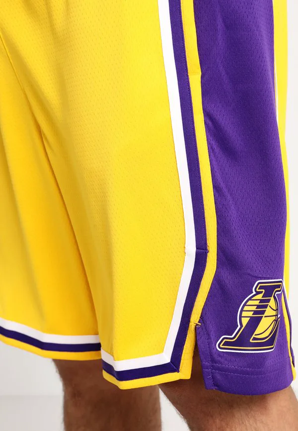 Лос-Анджелес лейкерс нба свингмен спортивные шорты Nike Performance, Amarillo/Field Purple/White — фото 4