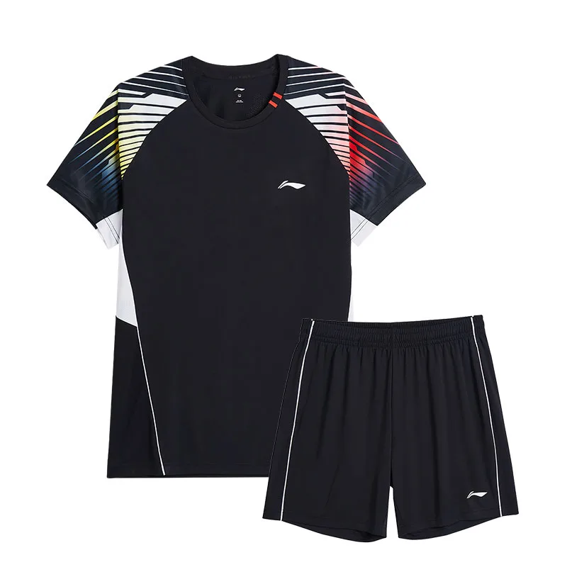 Спортивная одежда Li-Ning Casual Unisex, Black Top+Black Pants