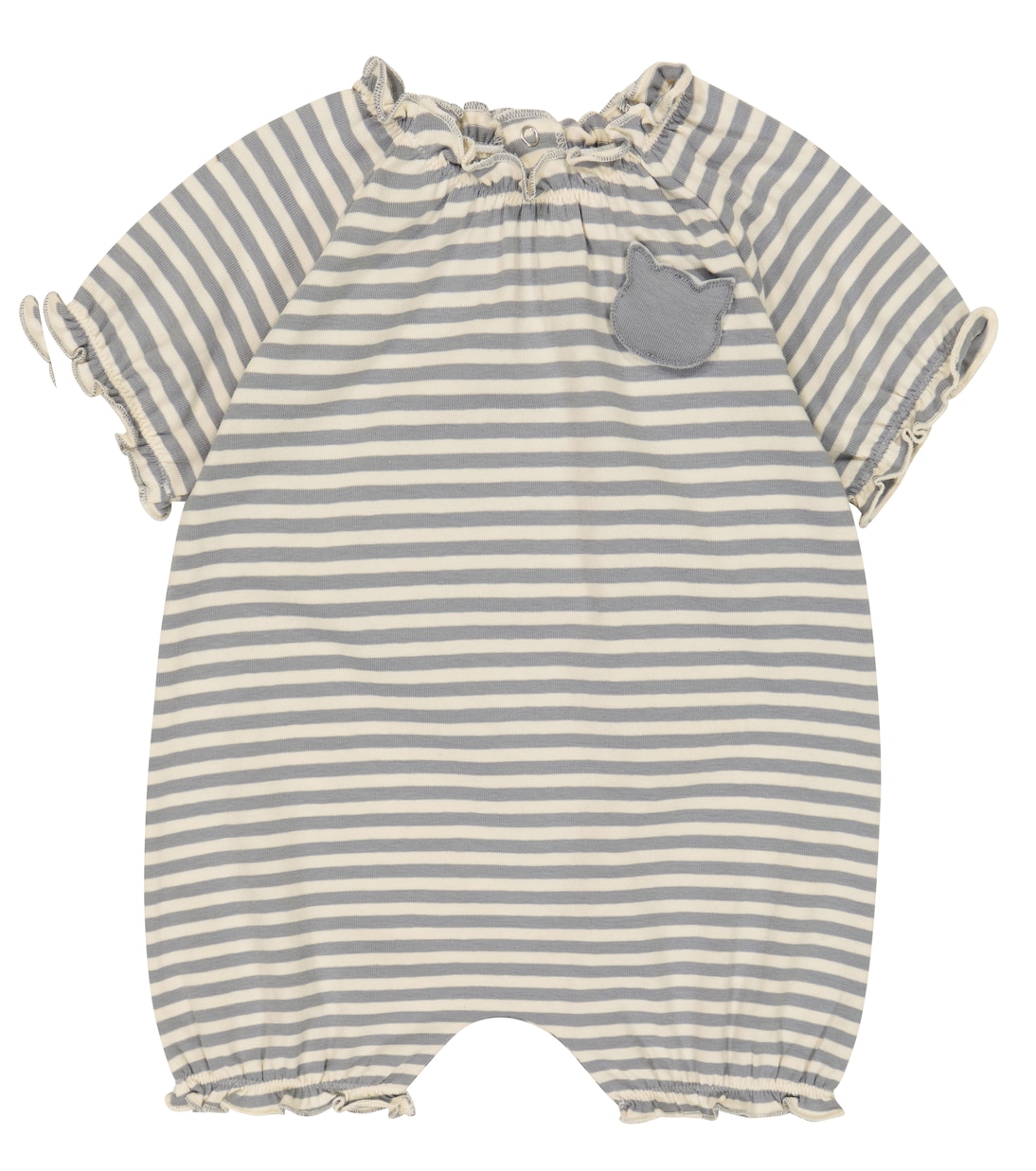

Детский боди из хлопковой смеси Il Gufo, Cloud Grey