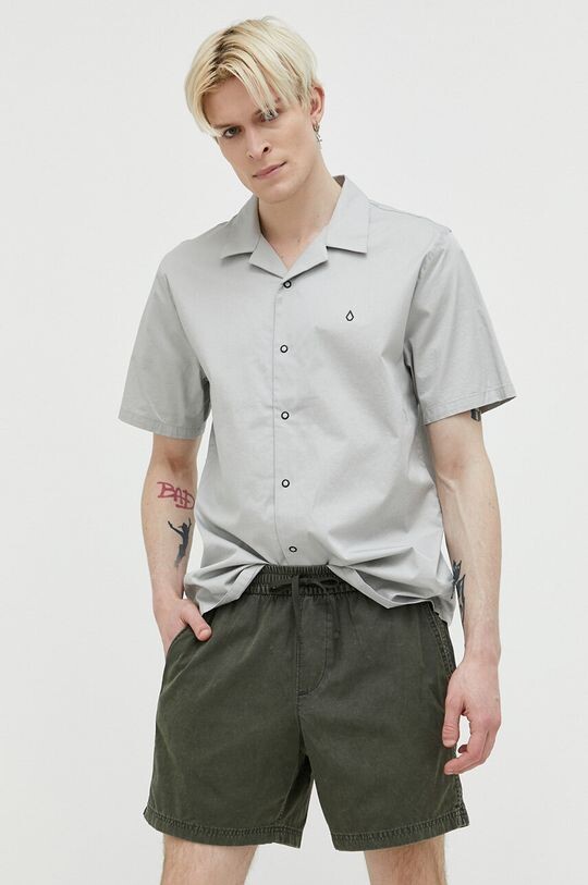 

Хлопковые шорты Abercrombie & Fitch, зеленый