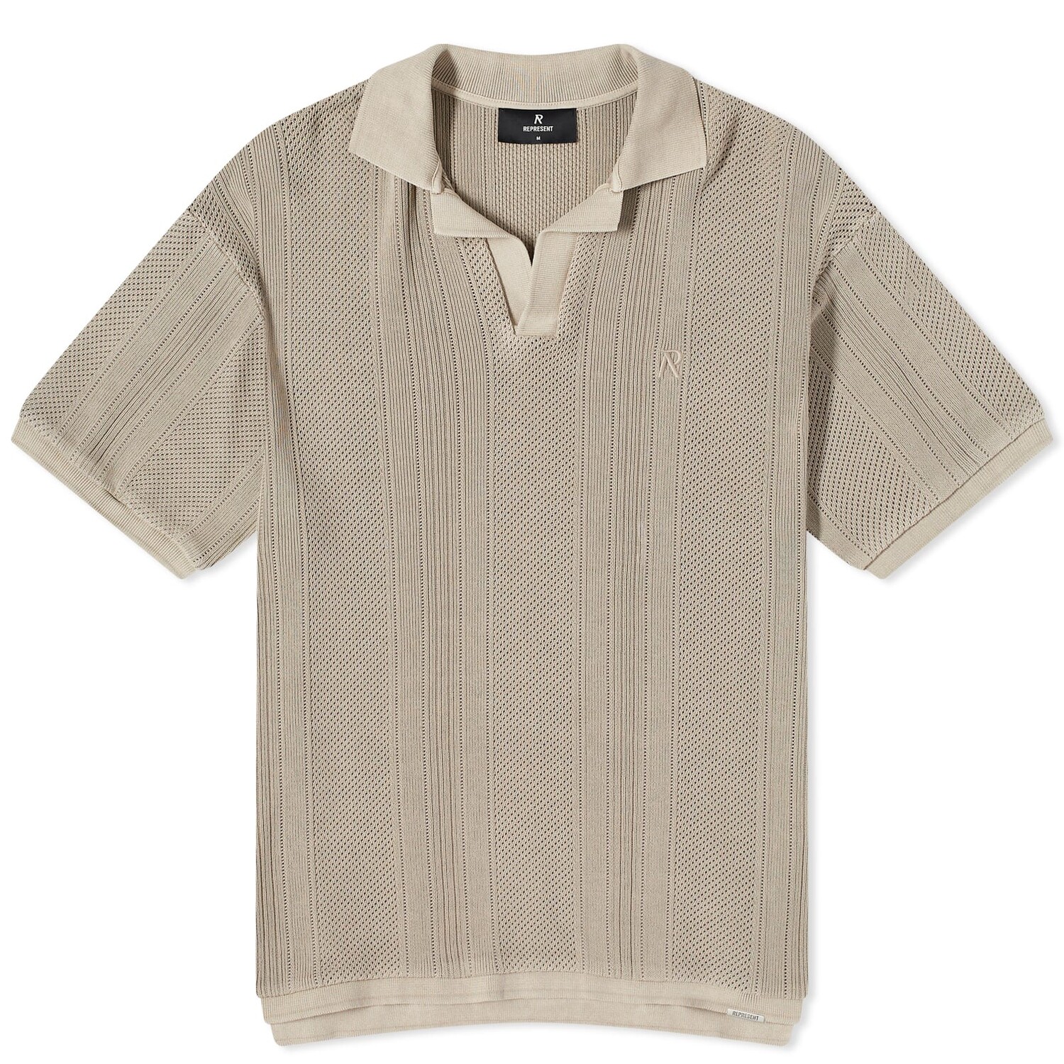 

Поло Represent Open Stitch Polo, цвет Cashmere