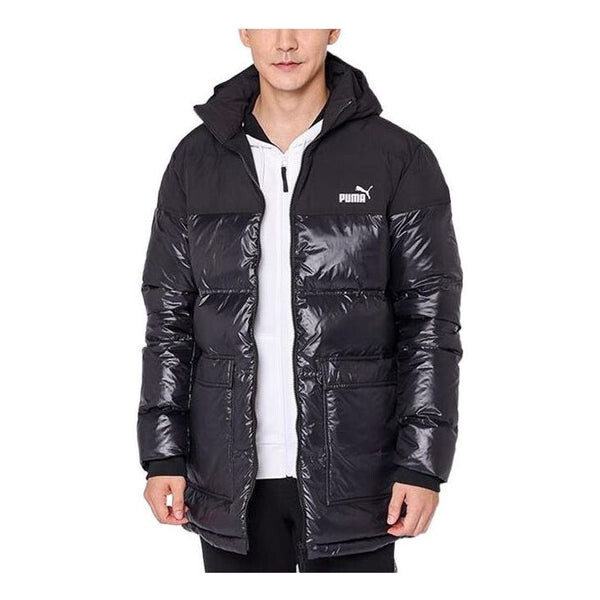 

Куртка logo down jacket 'black' Puma, черный