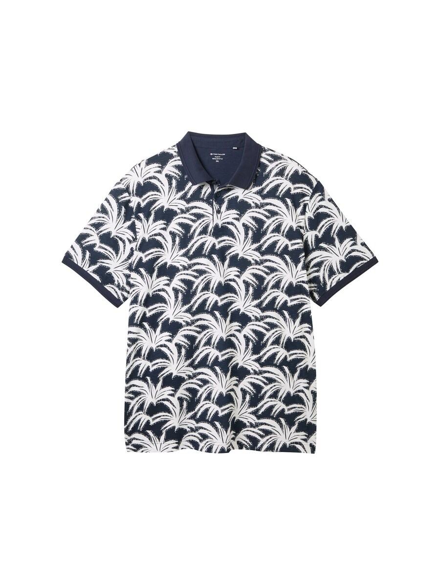 

Рубашка поло TOM TAILOR Men + Shirt, морской синий