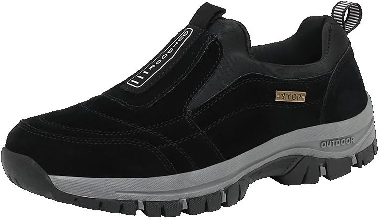 

Ортопедические кроссовки, походные туфли в один шаг, износостойкая и противоскользящая обувь для прогулок на природе и повседневной носки Hhhchpm, черный