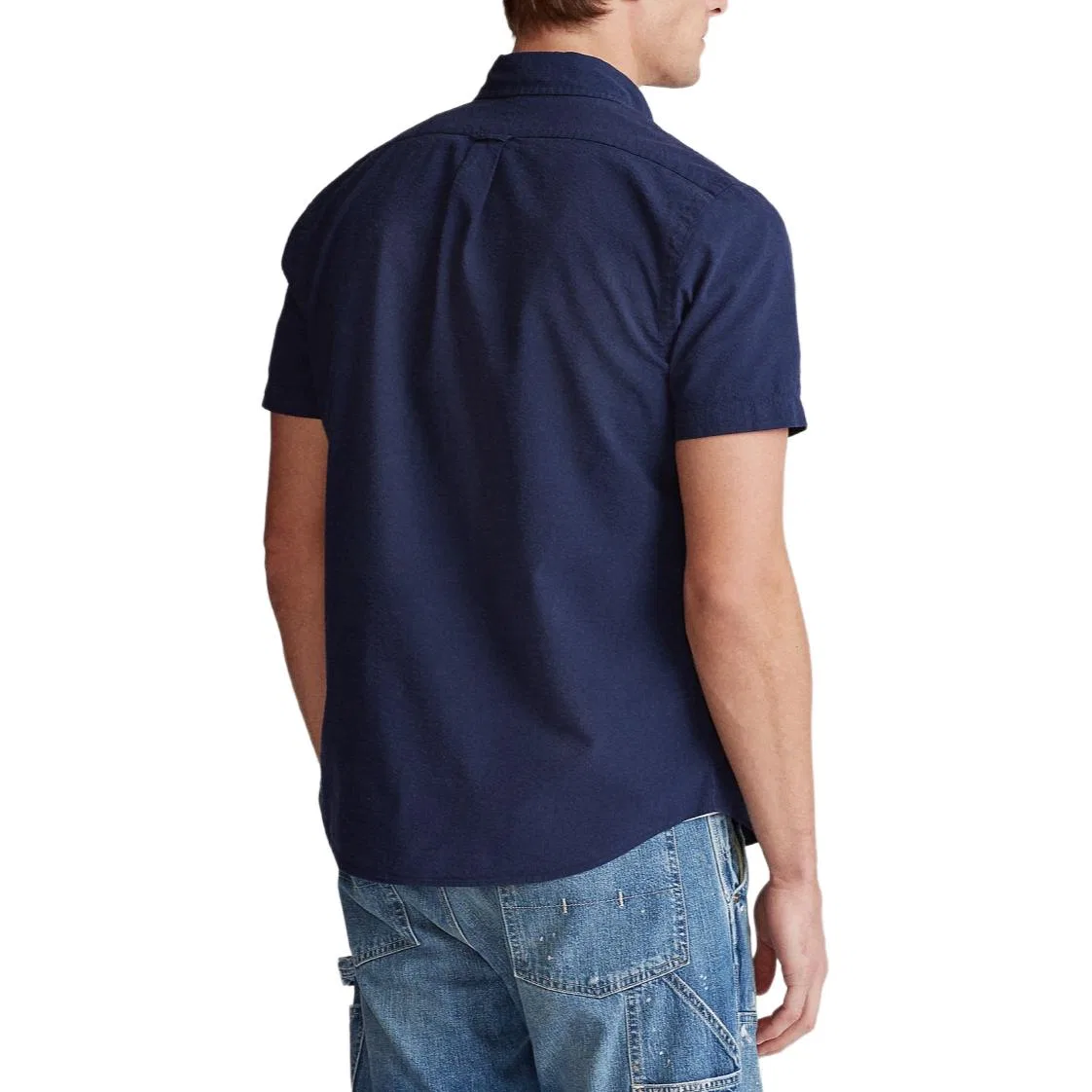 Рубашка классическая Polo Ralph Lauren мужская индиго — фото 4