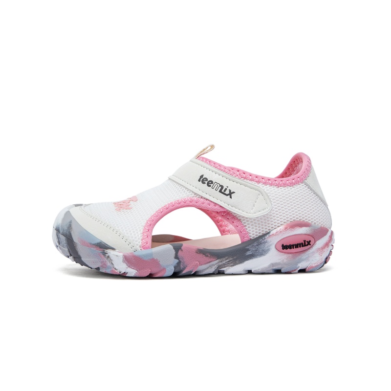 

Коллекция сандалий устойчивые к истиранию низкие детские сандалии Teenmix, персиковый