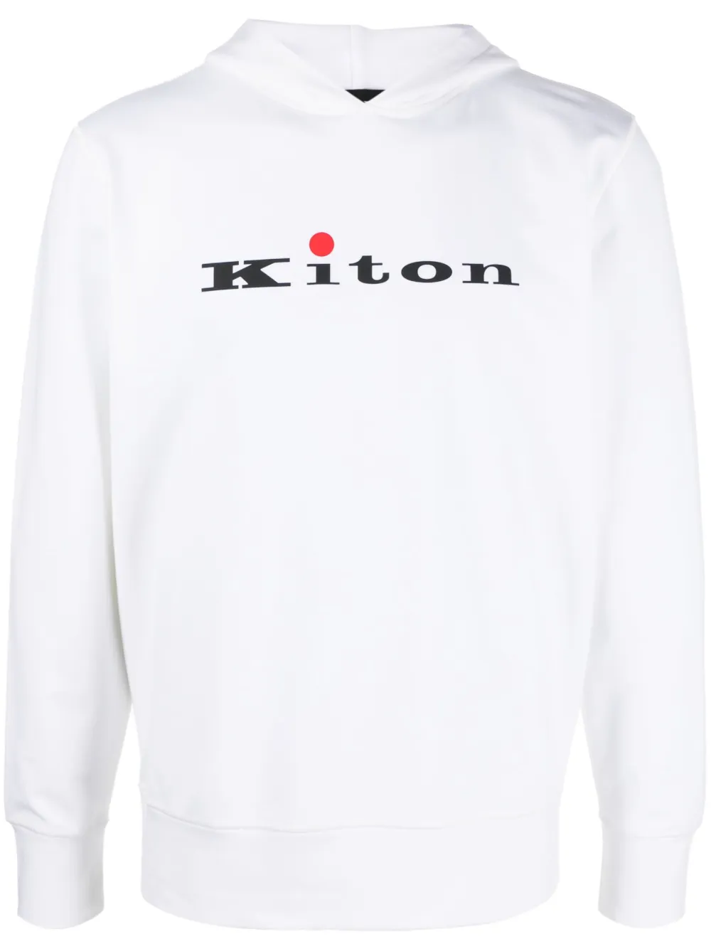 

Худи с логотипом Kiton, белый