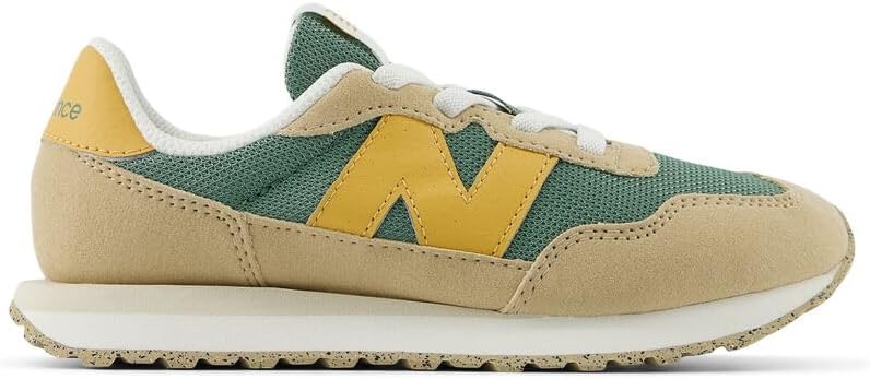 Детские кроссовки New Balance 237 V1 Bungee, Dark Juniper/Dried Apricot — фото 3