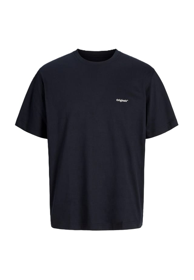 

Хлопковая футболка Originals By Jack & Jones, черный