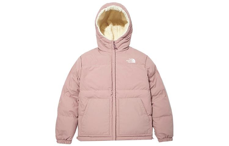 

Бархатная куртка унисекс розового цвета The North Face, цвет Rose