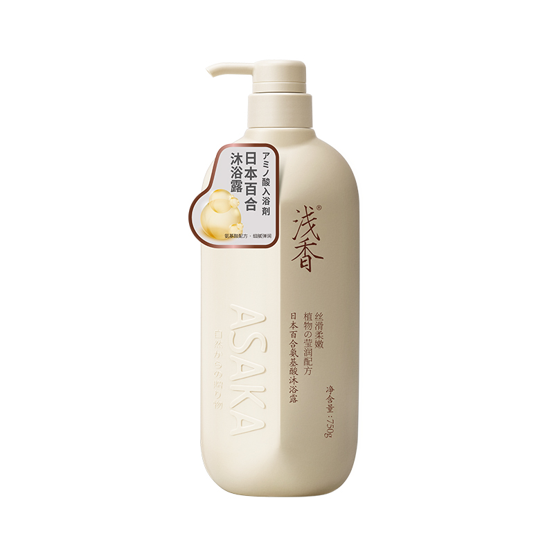 

Гель для душа Lily Amino Acids с ароматическими аминокислотами, 500 г*2/750 г*2 Asaka, body wash 750g