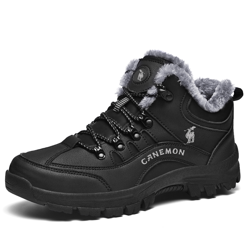 

Амортизирующие треккинговые ботинки мужские PROTECTCAMEL, черный [fleece-lined]