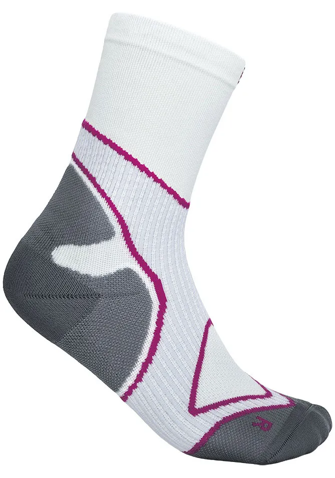 

Спортивные носки Bauerfeind "Run Performance Mid Cut Socks", белый