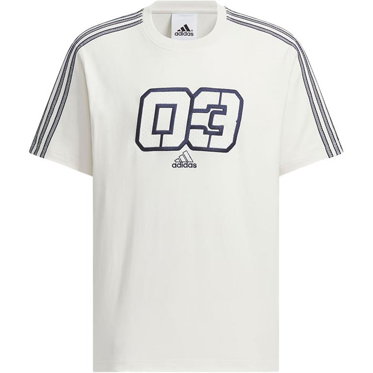 

Adidas Футболка мужская экрю, Белый, Adidas Футболка мужская экрю