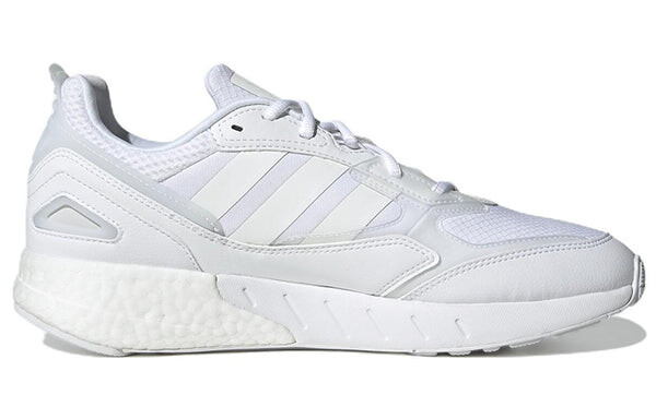 Кроссовки оригинал zx 1k boost 2.0 Adidas, белый — фото 2