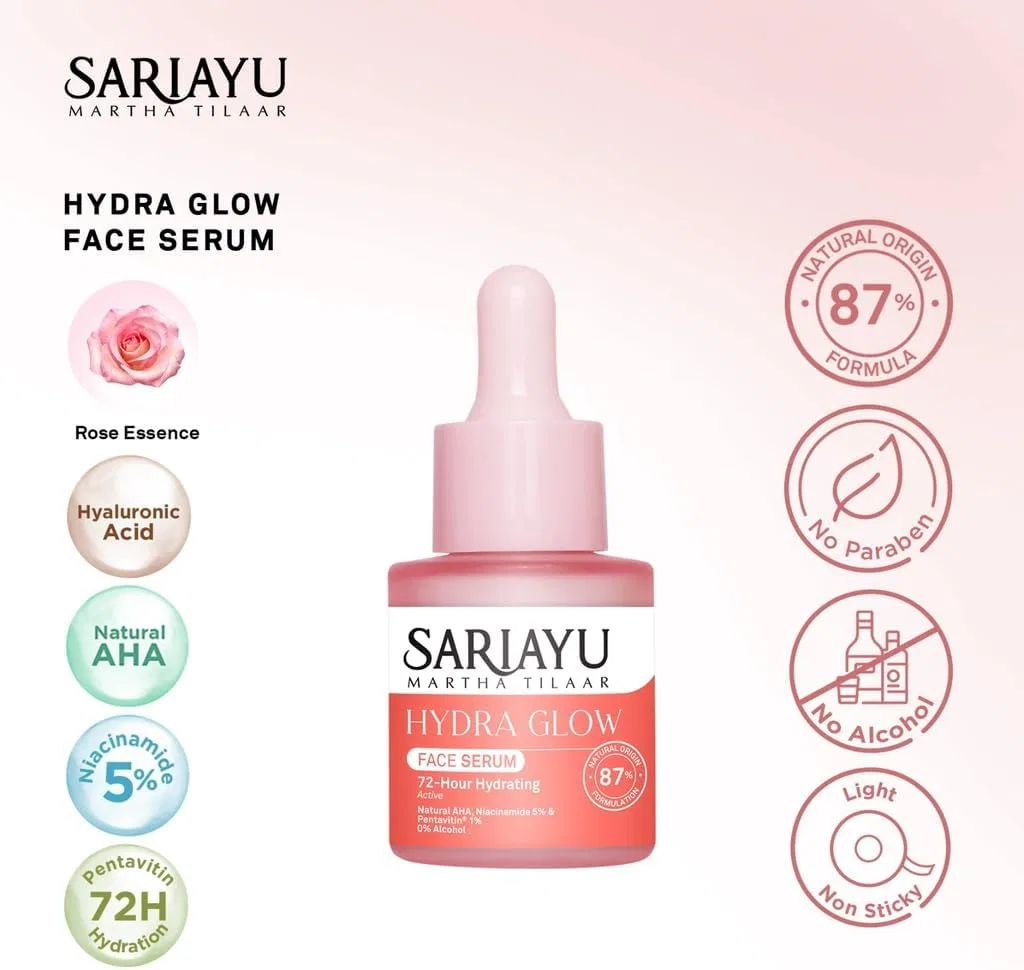 Сыворотка — Для лица Hydra Glow с гиалуроновой кислотой, 20 мл — фото 2