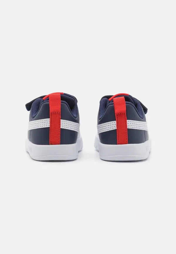Кроссовки для тренировок Courtflex v3 Puma, синий/белый/красный — фото 3