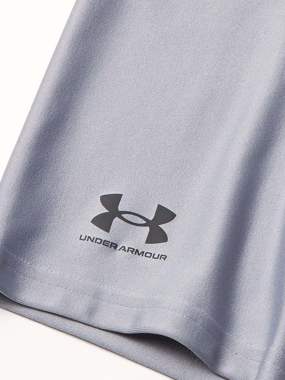 Детские шорты Under Armour HeatGear Armour, Steel (035)/Black — фото 3