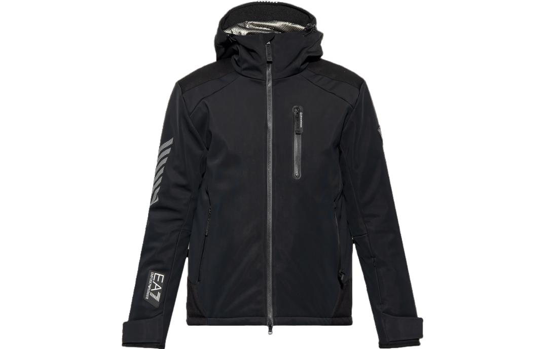 

Куртки и пальто мужские черные EMPORIO ARMANI, Черный, Куртки и пальто мужские черные EMPORIO ARMANI