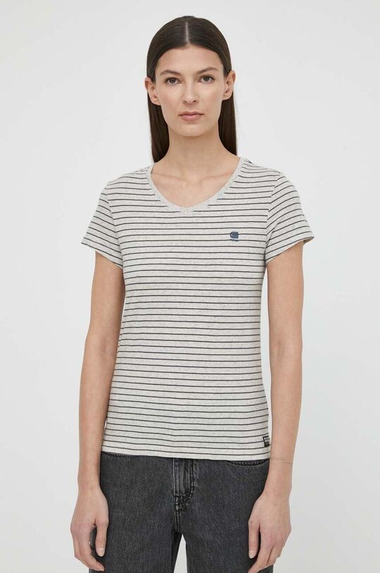 

Хлопковая футболка G-Star Raw, серый