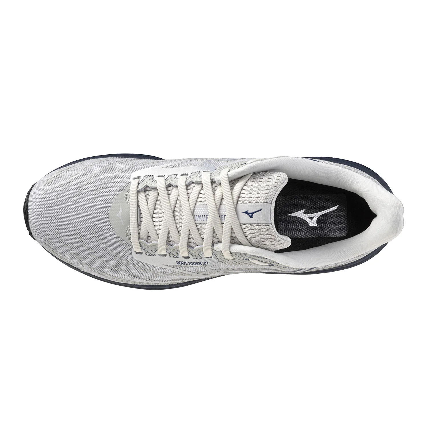Mizuno Кроссовки для бега WAVE RIDER 29 Comfortable Low top Unisex Mist Gray — фото 4