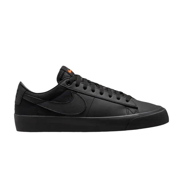 

Кеды Nike Zoom Blazer Low Pro GT ISO SB 'Triple Black', черный