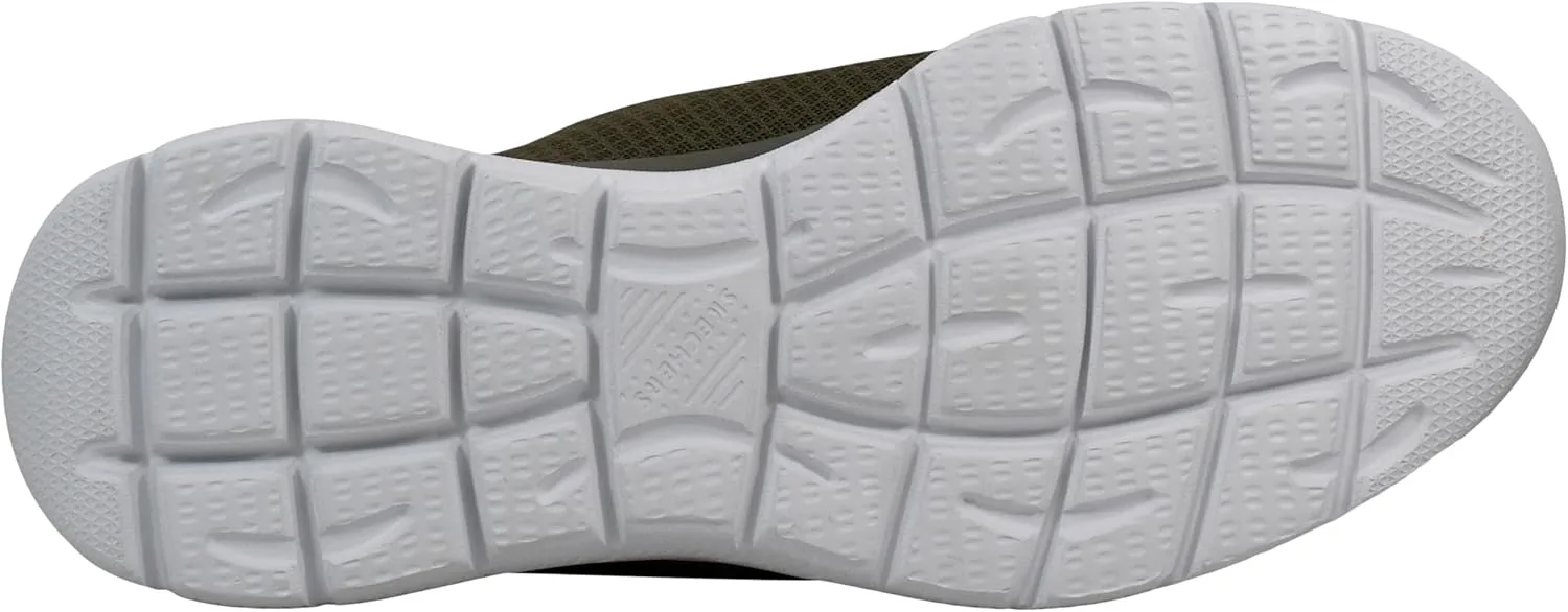 Мужские кроссовки Skechers Summits - высокие слипоны, оливковый — фото 4
