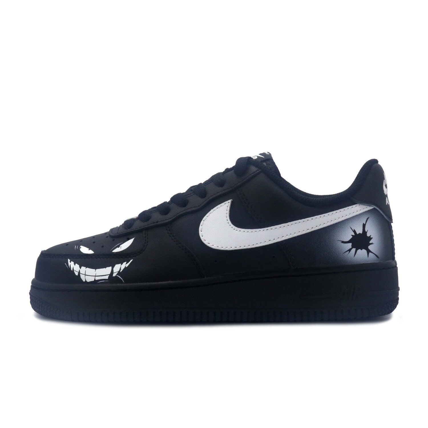 

Кроссовки Air Force 1 для скейтбординга, унисекс, низкие, черный/белый Nike